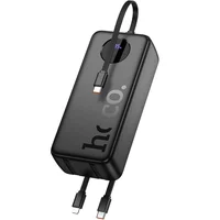 Портативне ЗУ Power Bank Hoco J132B Sabio 22.5W+PD20W з 3 cables 30000 mAh Black