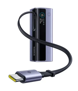 Портативне ЗУ Power Bank Baseus EnerGeek GR11 PD200W with cable 25000 mAh Space Grey