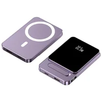 Портативное ЗУ Power Bank JJT-A77 PD20W+QC 22.5W с БЗУ 10000 mAh Purple