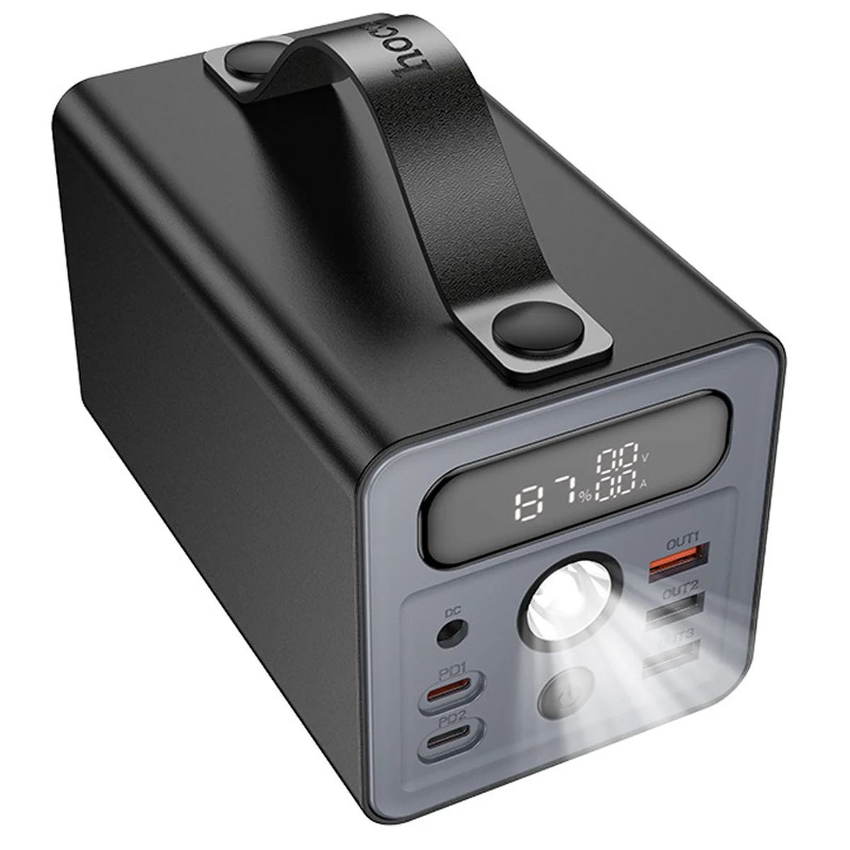 Портативное ЗУ Power Bank Hoco J138 22.5W+PD20W+DC12V 60000 mAh Black