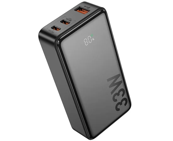 Портативное ЗУ Power Bank Hoco Q27 Jewel 33W 10000 mAh Black
