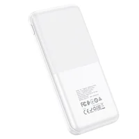 Портативное зарядное устройство Power Bank Hoco J75 Tresor 10000 mAh Белый