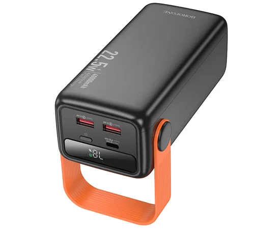 Портативное ЗУ Power Bank BOROFONE BJ66 Magnifico 22.5W+PD20W 40000 mAh Black