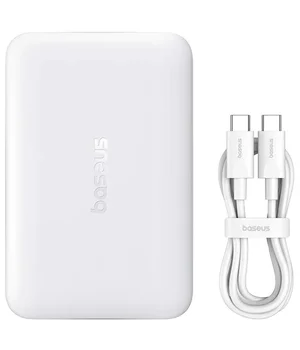 Портативное ЗУ Power Bank Baseus EnerFill FM11 30W с БЗУ 10000mAh (E00287) Moon White