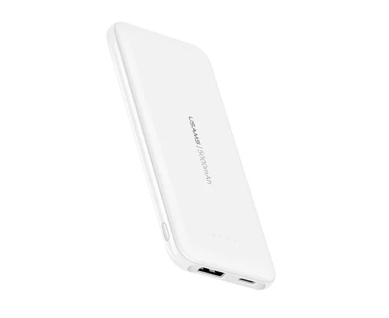 Портативное зарядное устройство Usams PB33 US-CD96 Single USB 5000mAh Белый