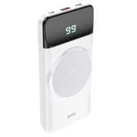 Портативное зарядное устройство Power Bank Hoco J76 Bobby wireless 22.5W+PD20W 10000 mAh Белый