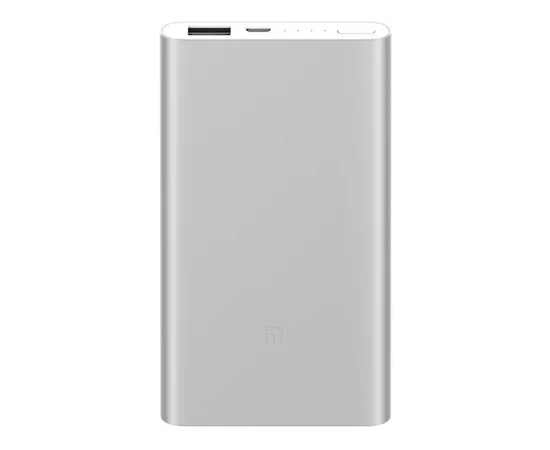 Портативное зарядное устройство Xiaomi Mi Power Bank 2 5000mAh Original (PLM10ZM) Серебряный