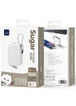 Портативное ЗУ Power Bank WIWU MH136 Sugar 22.5W with cable 10000 mAh White
