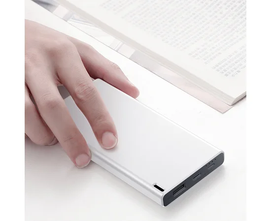 Портативное зарядное устройство PowerBank Baseus Choc 10000 mAh Белый