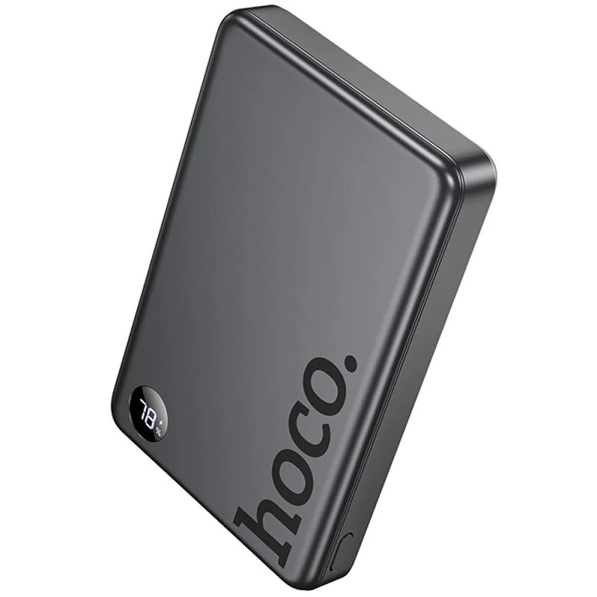 Портативное ЗУ Power Bank Hoco Q34 Clever PD20W с БЗУ 10000 mAh Metal gray