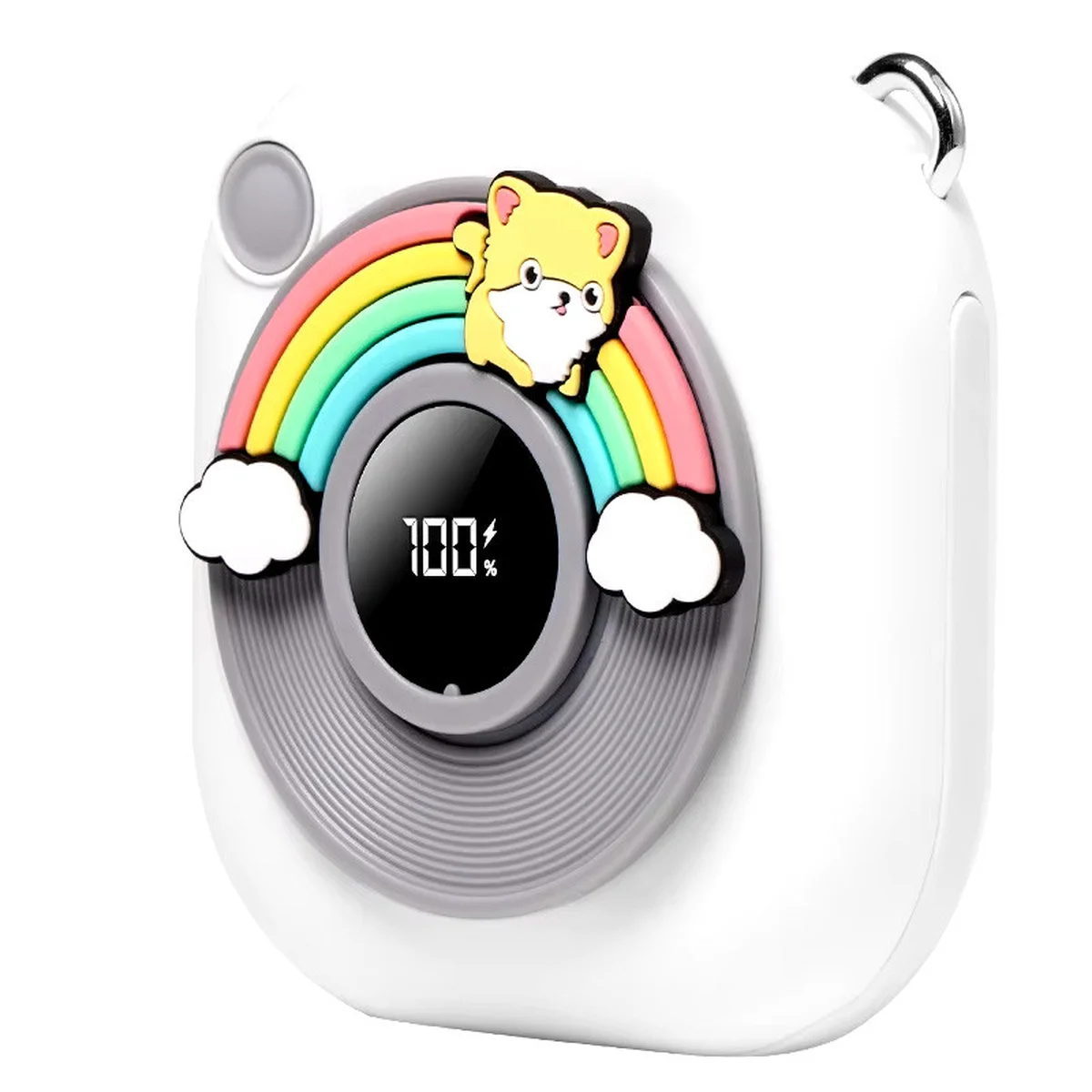 Портативное ЗУ Power Bank GXZ-N11 2in1 with cable с обогревателем для рук 5000 mAh White