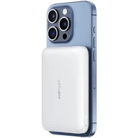 Портативное ЗУ Power Bank Acefast M25 20W с БЗУ+iWatch 5000 mAh White