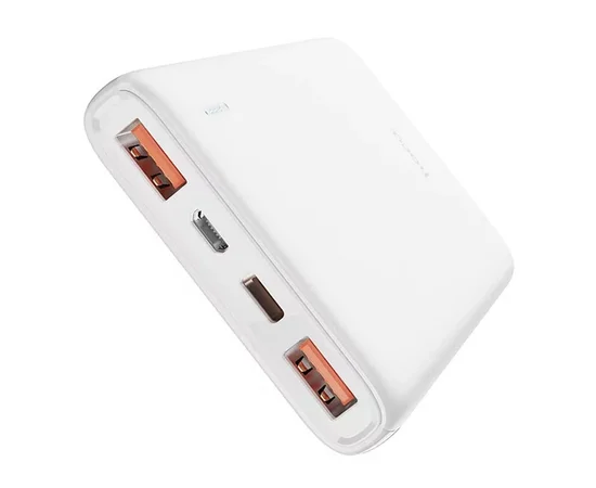 Портативное зарядное устройство Power Bank Hoco J80A 20000 mAh Белый