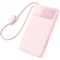 Портативное ЗУ Power Bank Baseus EnerFill FC11 PD22.5W with cable 10000 mAh (E0027R) Baby Pink