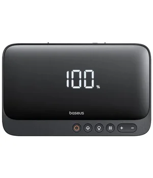 Пусковий пристрій (бустер) для автомобіля Baseus Super Energy 6000 mAh (C00245902111) Cluster Black