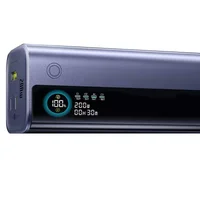 Портативное ЗУ Power Bank Baseus EnerGeek GR11 PD200W with cable 25000 mAh Space Grey