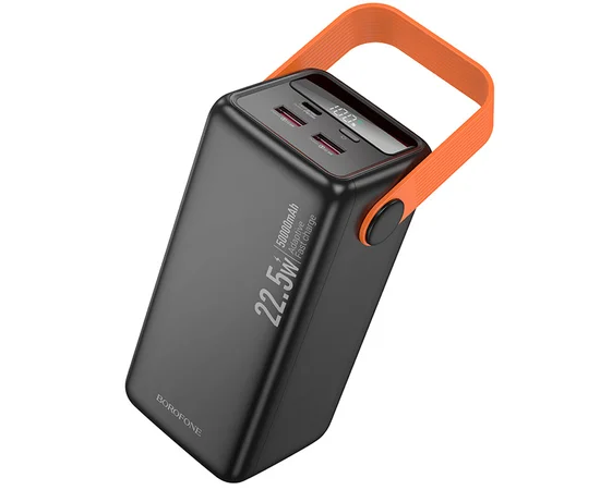 Портативное ЗУ Power Bank BOROFONE BJ66A Magnifico 22.5W+PD20W 50000 mAh Black