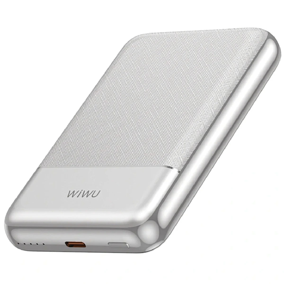Портативное ЗУ Power Bank WIWU P089 Seraph PD20W с БЗУ 10000 mAh Silver