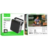 Портативное ЗУ Power Bank Hoco J161 Power 22.5W+PD20W with lighting 80000 mAh Black / Gray