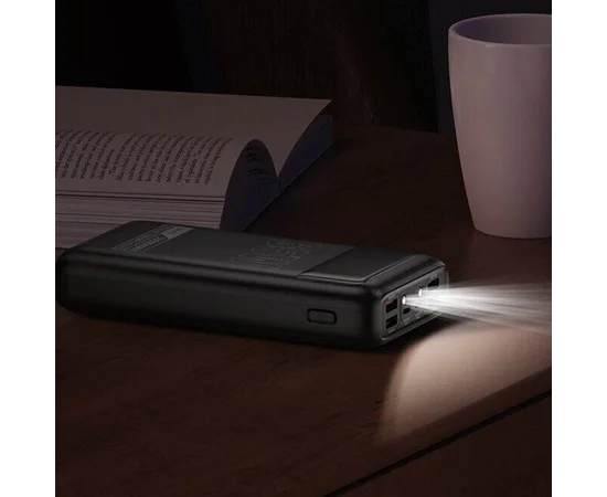Портативное ЗУ Power Bank Hoco DB81 Apollo PD65W 30000 mAh Black