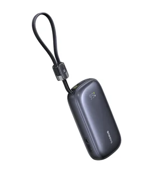 Портативне ЗУ Power Bank Baseus EnerFill FC21 Qpow 3 Ultra 22.5W with cable 20000 mAh (PPFLS) Cosmic Black