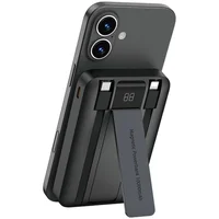 Портативное ЗУ Power Bank WIWU Wi-P061 22.5W+PD20W с БЗУ+iWatch with cable 10000 mAh Black