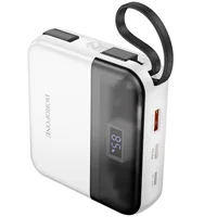 Портативне ЗУ Power Bank BOROFONE BJ64 Distinct 22.5W+PD20W with cable 10000 mAh White