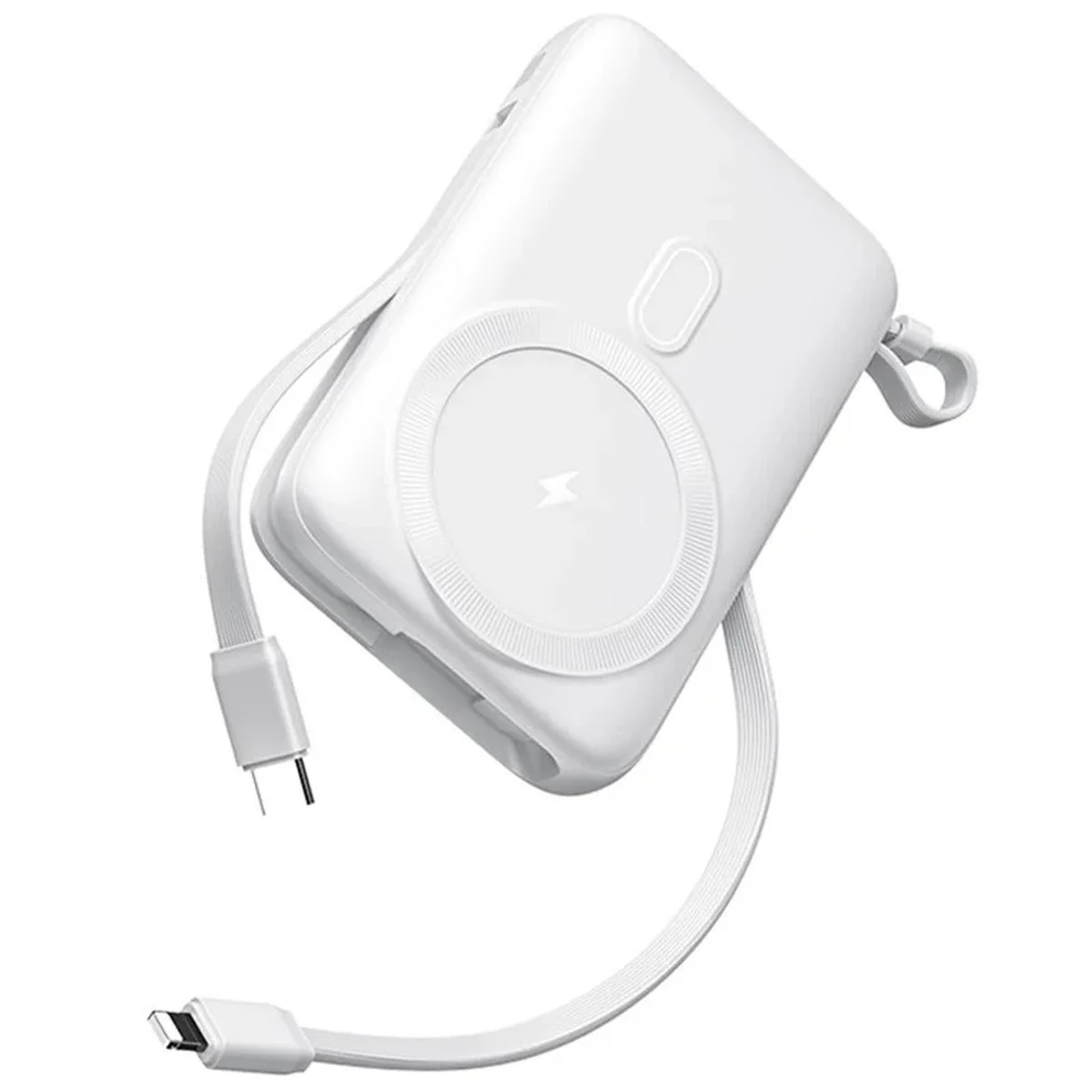 Портативное ЗУ Power Bank WIWU Wi-P016 с БЗУ 22.5W 10000 mAh White