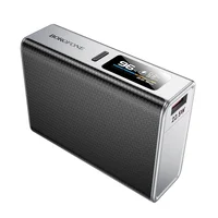 Портативное ЗУ Power Bank BOROFONE BJ72 Energy 22.5W+PD20W with display 10000 mAh Metal gray