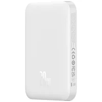 Портативное ЗУ Power Bank Baseus Magnetic Mini Air 20W c БЗУ 6000 mAh (P10059002223-0) Stellar White