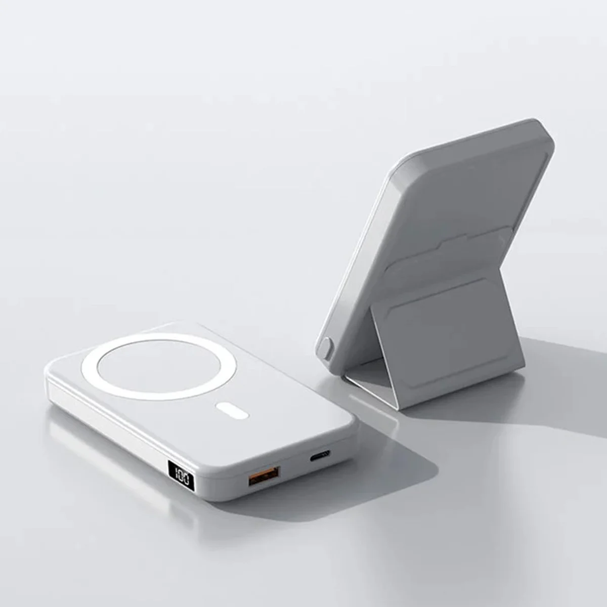 Портативное ЗУ Power Bank JJT-A27-1 PD20W+QC 22.5W с БЗУ 10000 mAh White