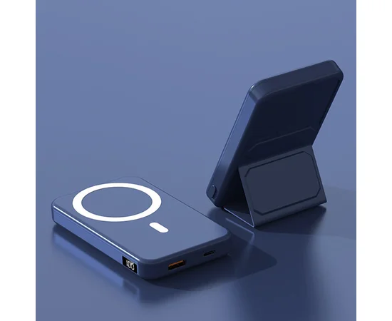 Портативное зарядное устройство Power Bank JJT-A27-1 PD20W+QC 22.5W с БЗУ 10000 mAh Dark blue