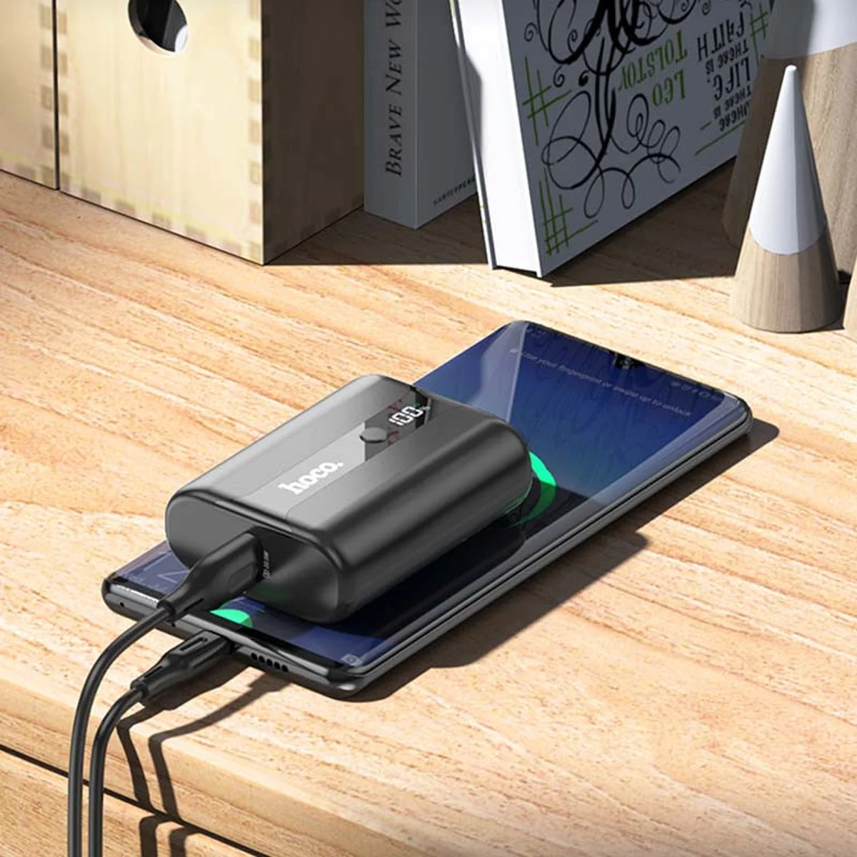 Портативное ЗУ Power Bank Hoco Q3 Pro 22.5W+PD20W 10000 mAh Black