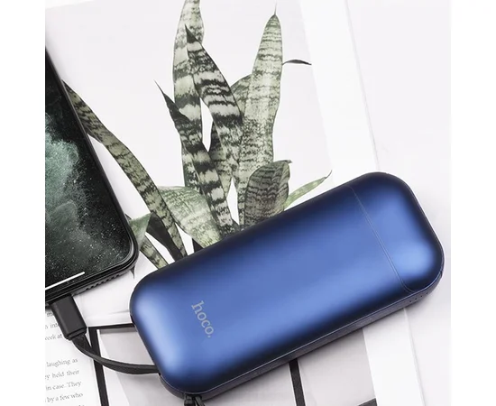 Портативное зарядное устройство Power Bank Hoco CJ3 Q "Energy" 10000 mAh Синий