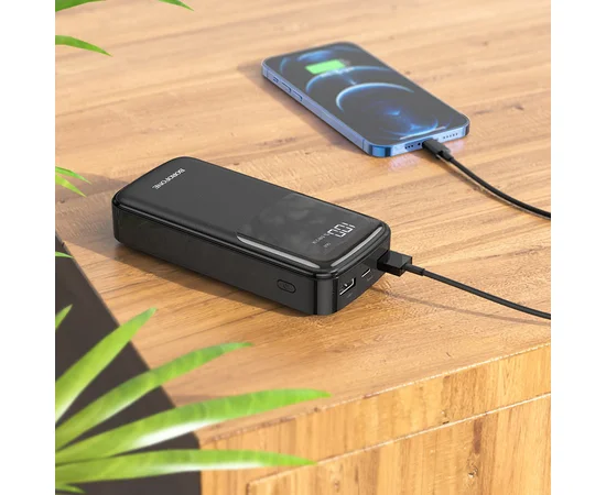 Портативное ЗУ Power Bank BOROFONE BJ17A Mike 20000 mAh Черный