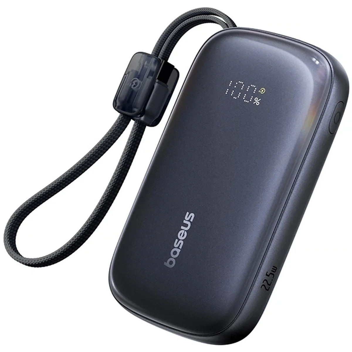 Портативное ЗУ Power Bank Baseus EnerFill FC21 Qpow 3 Ultra 22.5W with cable 20000 mAh (PPFLS) Cosmic Black