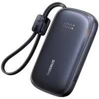 Портативное ЗУ Power Bank Baseus EnerFill FC21 Qpow 3 Ultra 22.5W with cable 20000 mAh (PPFLS) Cosmic Black