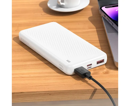 Портативное ЗУ Power Bank BOROFONE BJ56 Graceful 22,5W+PD20W 10000 mAh White
