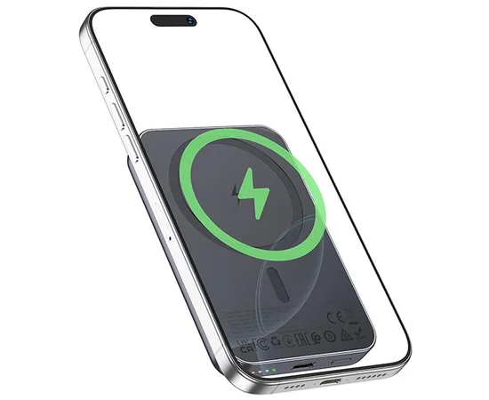 Портативное ЗУ Power Bank Hoco J160 Original с БЗУ 5000 mAh Metal gray