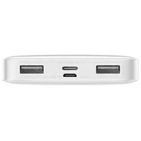 Портативное ЗУ Baseus Bipow Overseas 15W 10000 mAh (PPBD050001) Белый