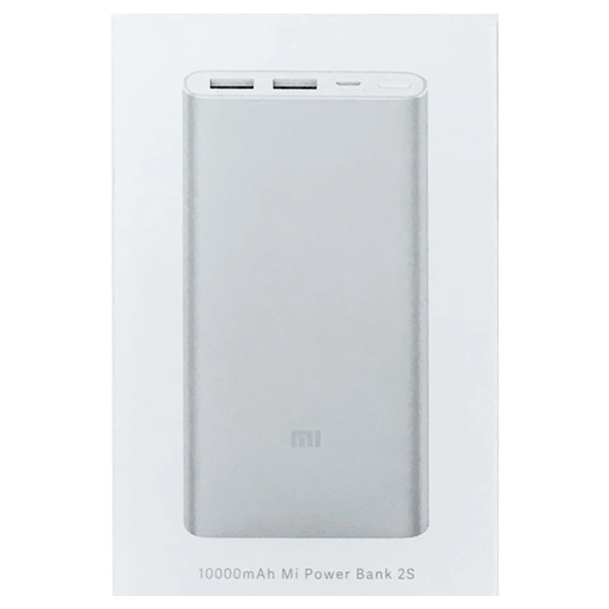 Портативное зарядное устройство Xiaomi Mi Power Bank 2S 10000mAh (VXN4229CN / PLM09ZM) Серебряный