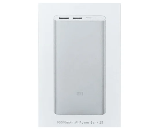 Портативное зарядное устройство Xiaomi Mi Power Bank 2S 10000mAh (VXN4229CN / PLM09ZM) Серебряный