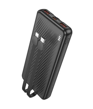 Портативное ЗУ Power Bank Borofone BJ57 Graceful 22.5W+PD20W with cable 10000 mAh Black
