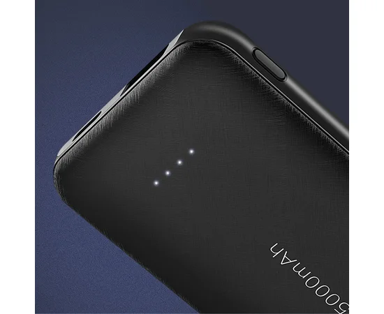 Портативное зарядное устройство Usams PB33 US-CD96 Single USB 5000mAh Черный