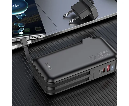 Портативное ЗУ Power Bank Hoco J126 Travel 22.5W 10000 mAh Black