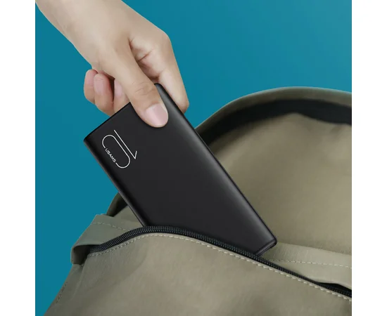Портативное зарядное устройство Power bank Usams US-CD137 PB52 Dual USB 10000mAh Черный