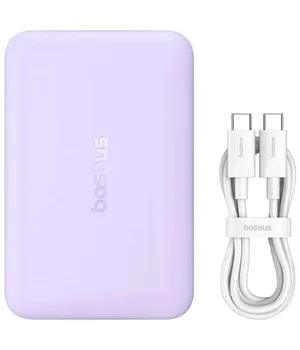 Портативное ЗУ Power Bank Baseus EnerFill FM11 Ultra-Mini 22.5W с БЗУ 10000mAh (PPFM11-1022) Nebula Purple