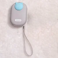 Портативное ЗУ Power Bank GXZ-N705 2in1 с обогревателем для рук 10000 mAh Gray / Cat