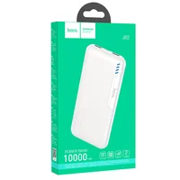 Портативное зарядное устройство Power Bank Hoco J82 Easylink 10000 mAh Белый