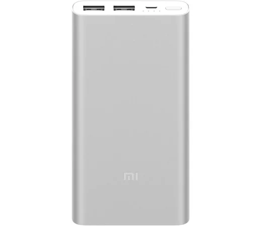 Портативное зарядное устройство Xiaomi Mi Power Bank 2S 10000mAh (VXN4229CN / PLM09ZM) Серебряный